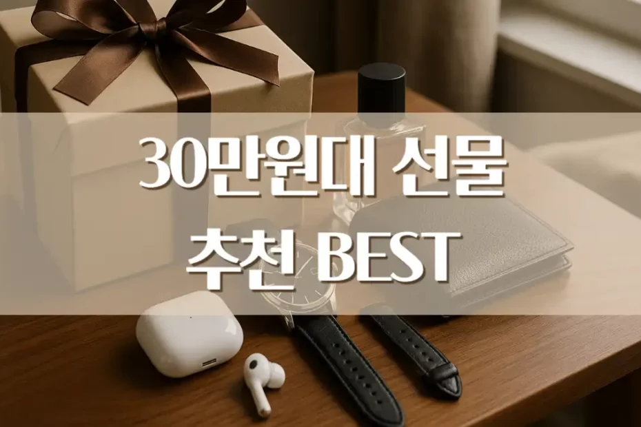30만원대 남자 선물 추천